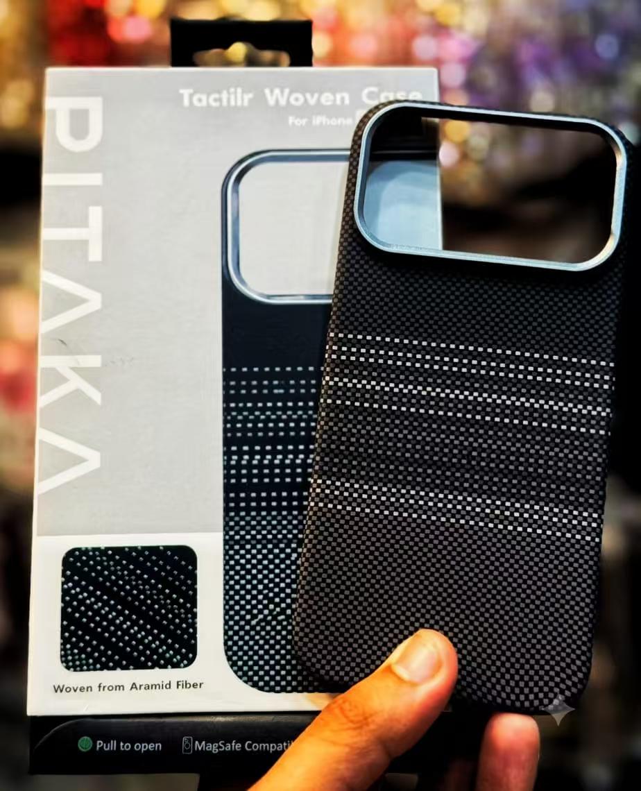 PITAKA Woven Aramid Fiber Case